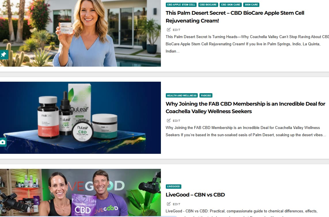 PALM DESERT CBD ONLINE