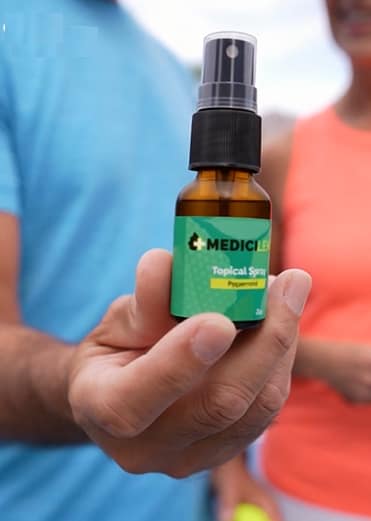 medicileaf cbd spray pickleball
