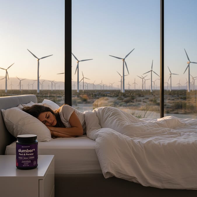 slumber sleep mushroom gummies palm springs
