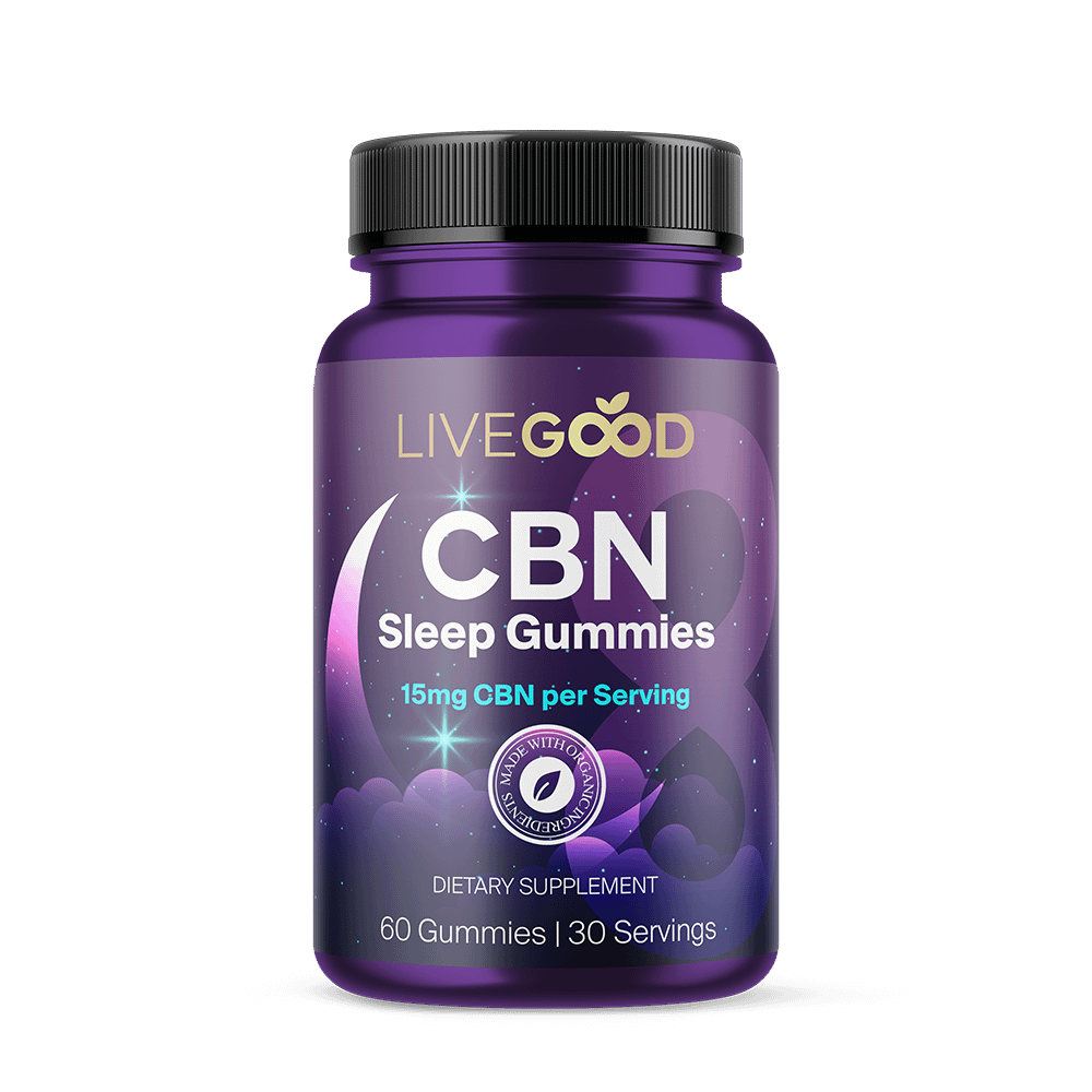LIVEGOOD CBN Sleep Gummies - One Gummy Before Bed LIVEGOOD CBN Sleep Gummies - One Gummy Before Bed